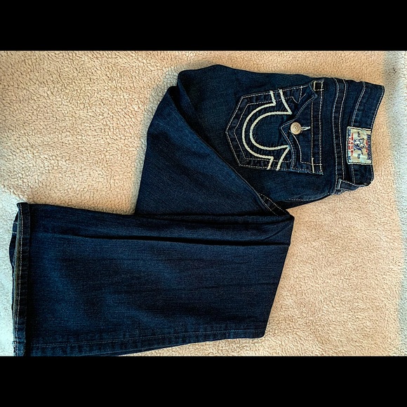 True Religion | dark wash |boot cut white stitching size 29” like new! - Picture 2 of 5